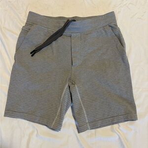 Grey with strips steady state lululemon shorts